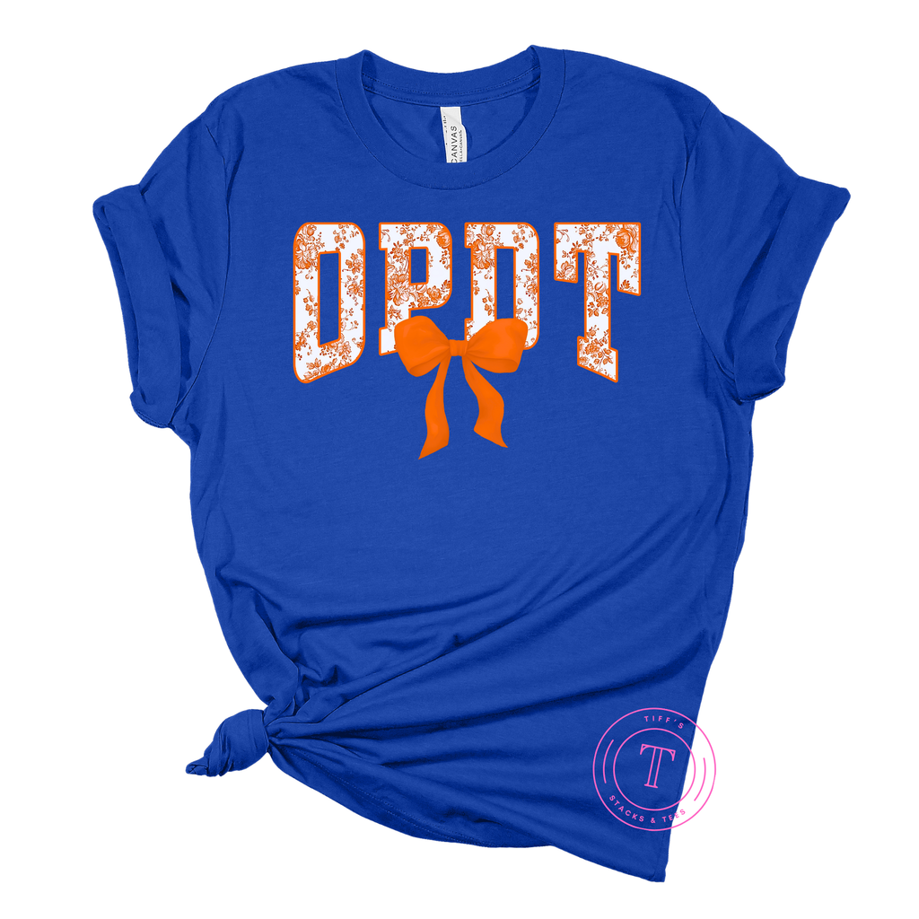 OPDT Orange Floral