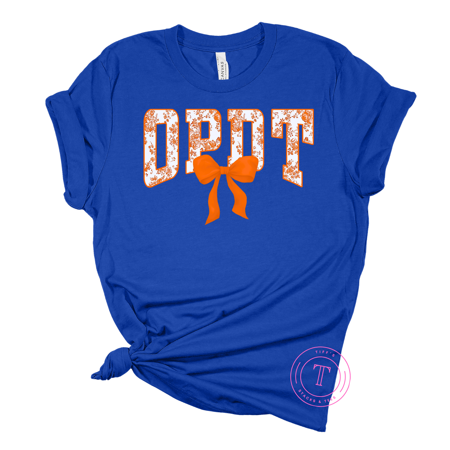 OPDT Orange Floral