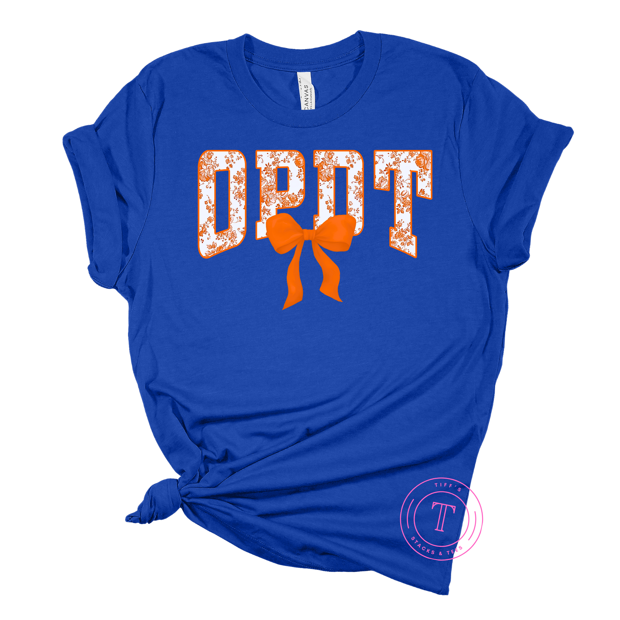 OPDT Orange Floral