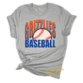 Grizzlies Baseball Solid Youth