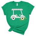 Shabby Chic Golf Cart