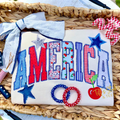 America Cherries Faux Fabric