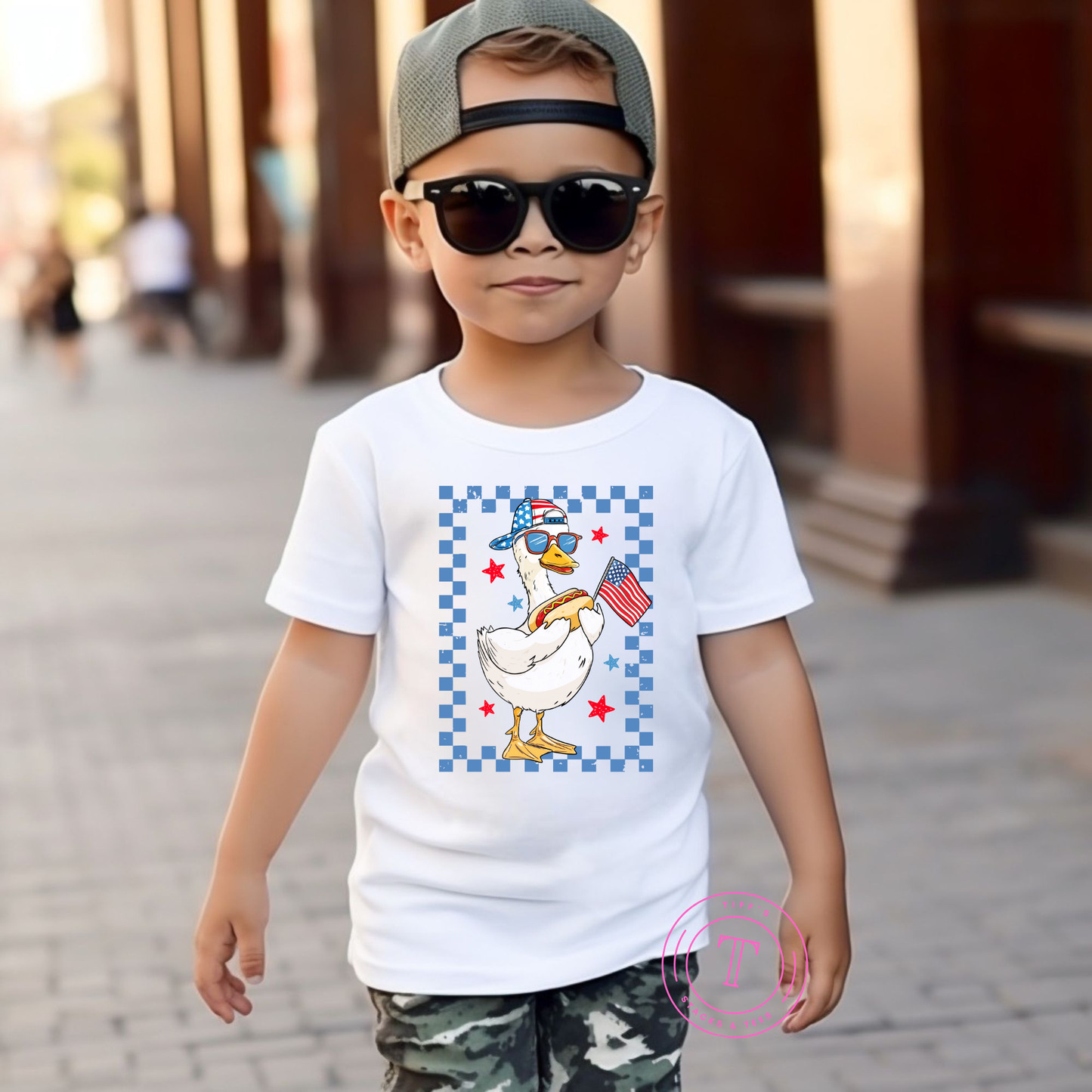 Patriotic Silly Goose Boy Youth