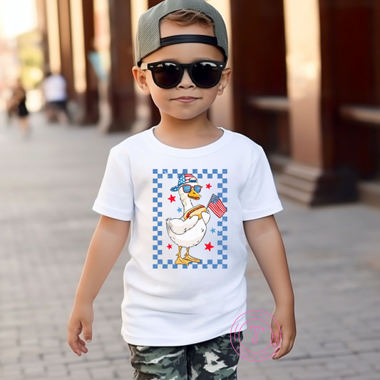 Patriotic Silly Goose Boy Youth