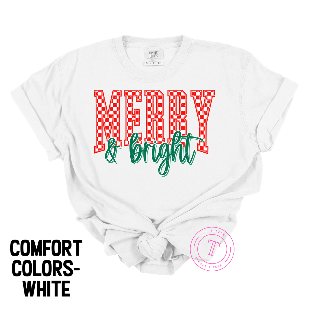 Checkered Merry & Bright