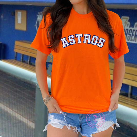 Astros Blue Floral