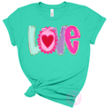 Love Scalloped Coquette Bow Youth