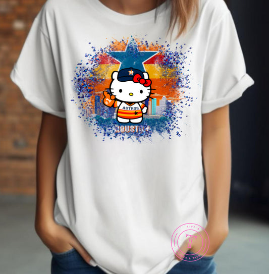Astros Hello Kitty w/ Retro Stripes Youth