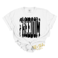 Freedom Black Distressed