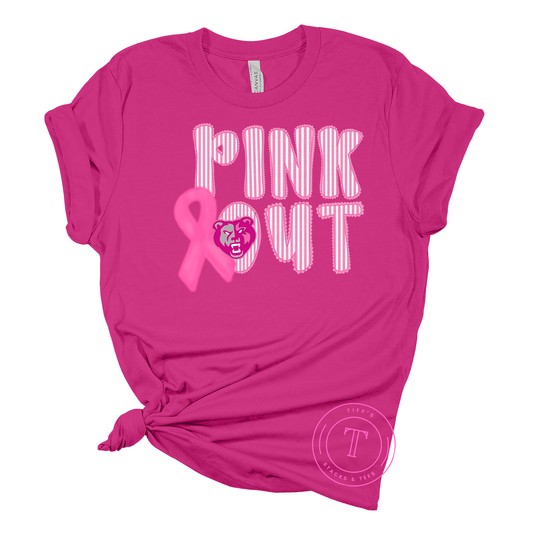Grizzlies Pink Out Seersucker Youth