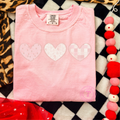 Pink Vintage Hearts Youth