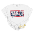 Patriots Checkered w/ Coquette Bows