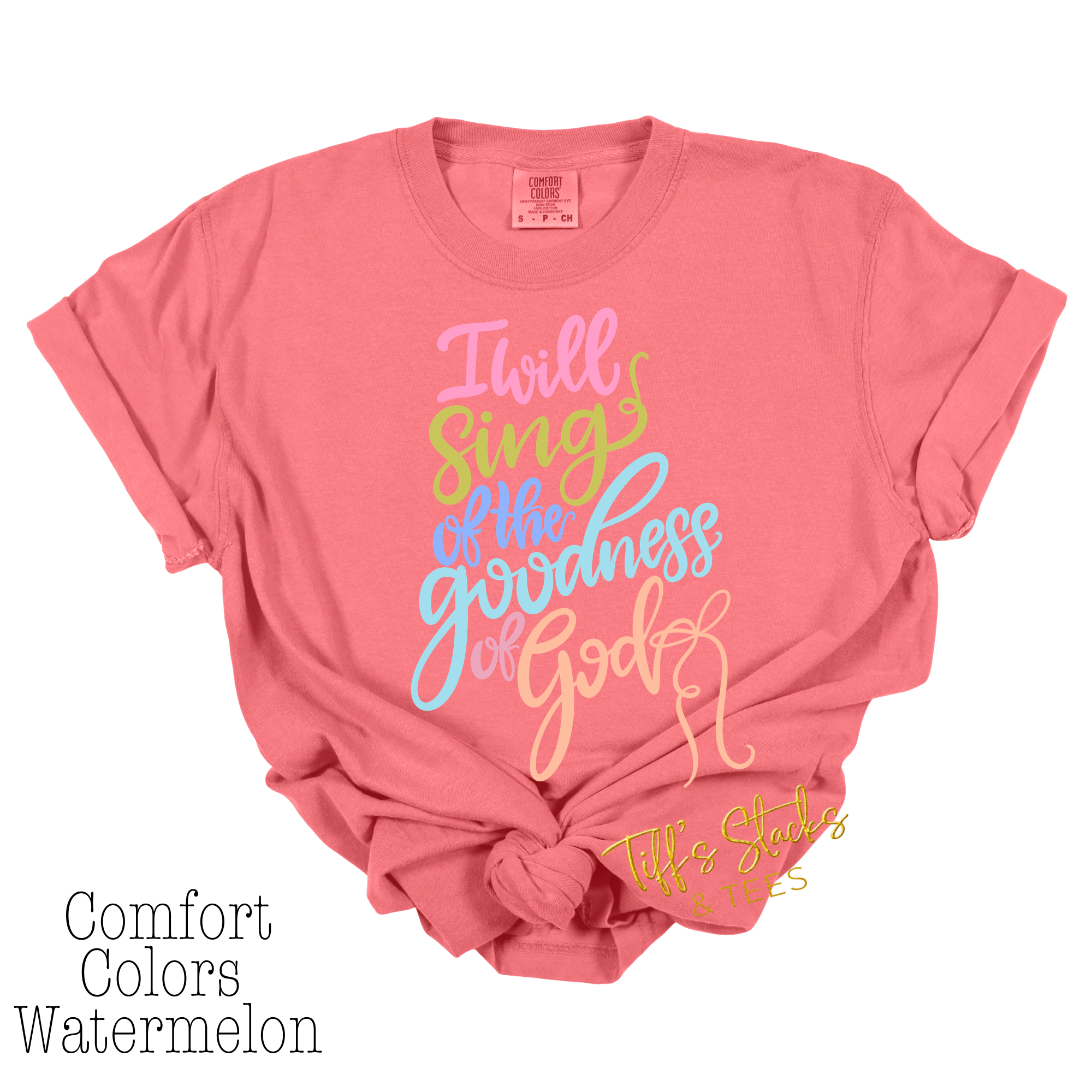 I will Sing of the Goodness of God w/ Coquette Bow