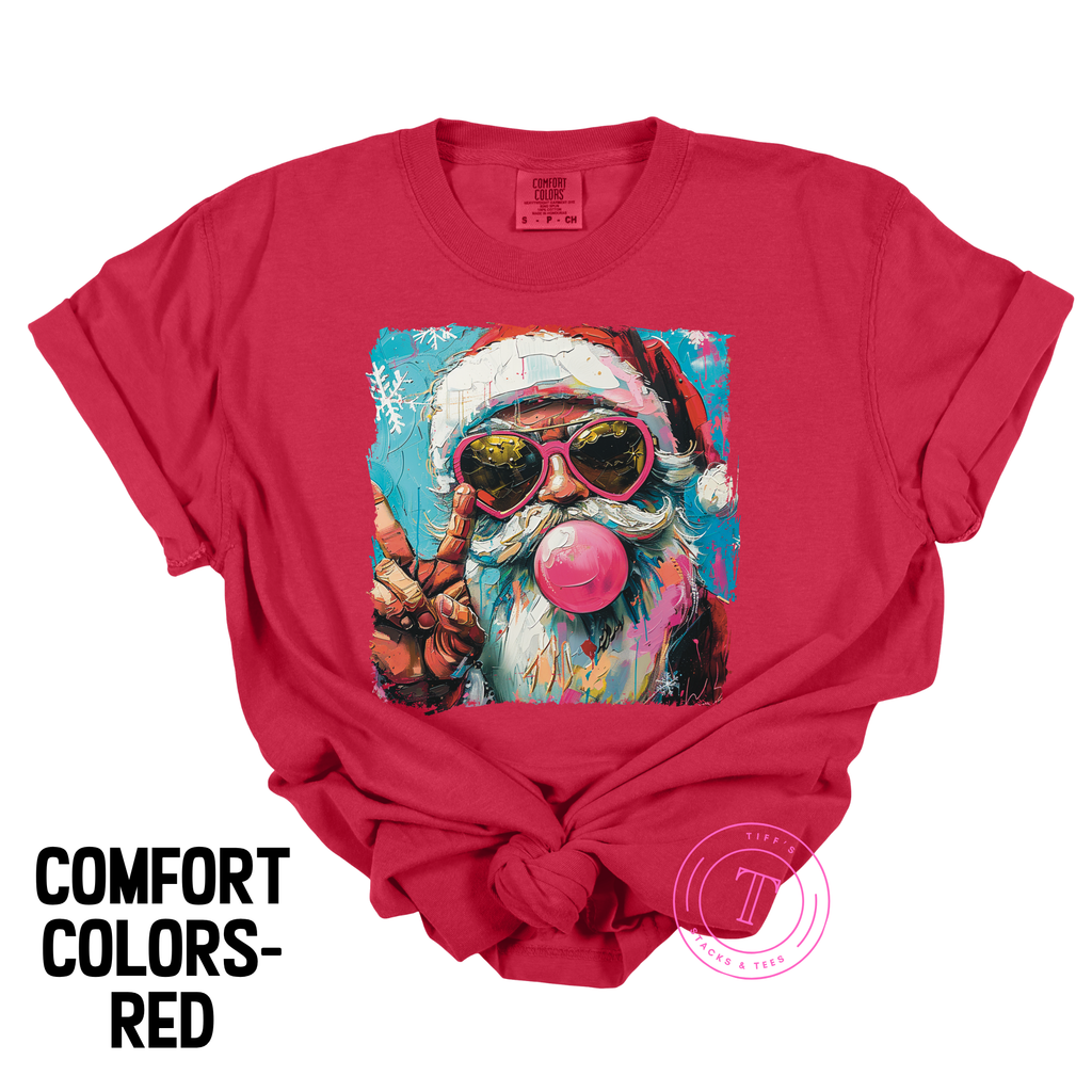 Colorful Preppy Santa Youth