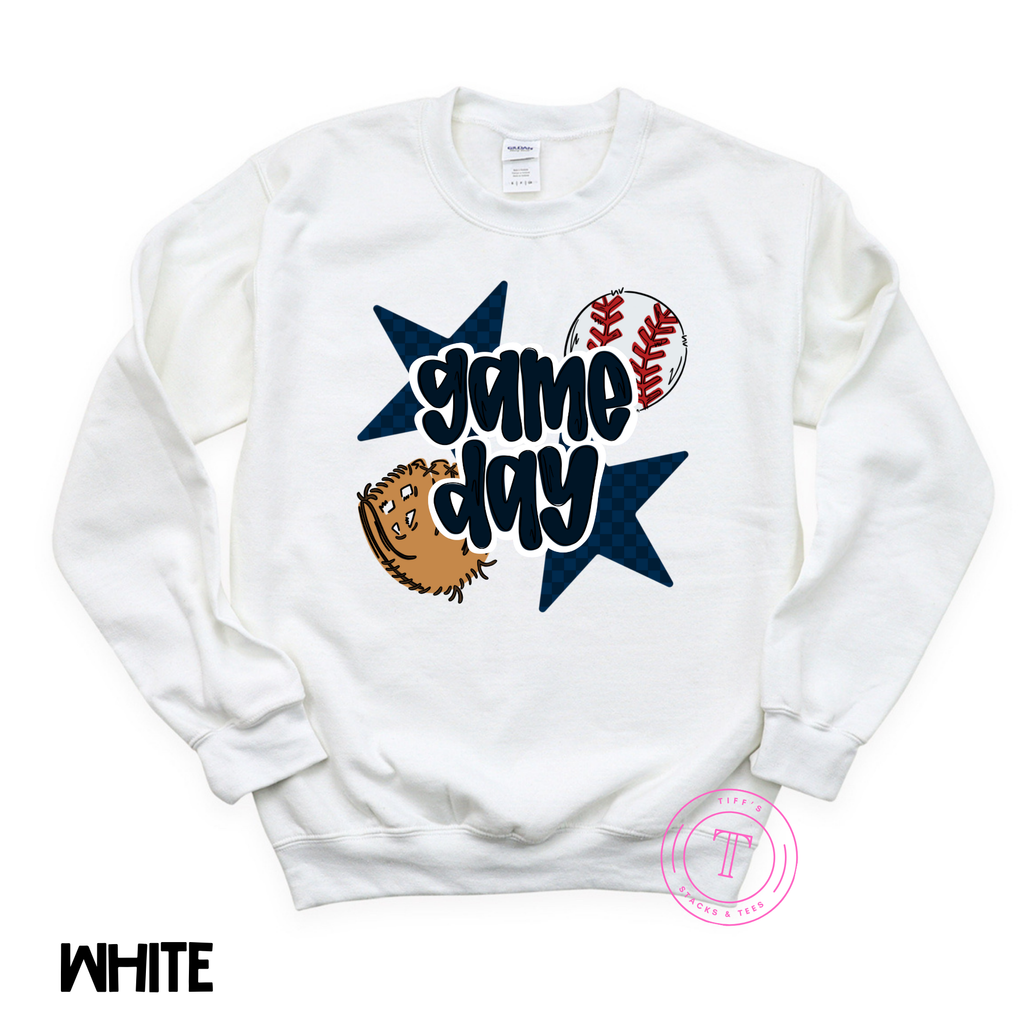 Game Day Baseball - Navy Blue