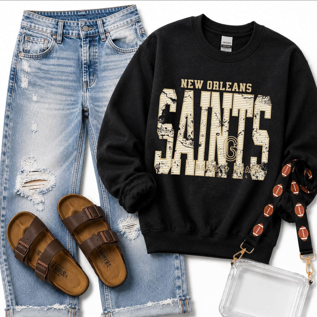 Saints Striped Vintage