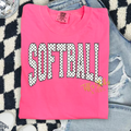 Softball Polka Dot