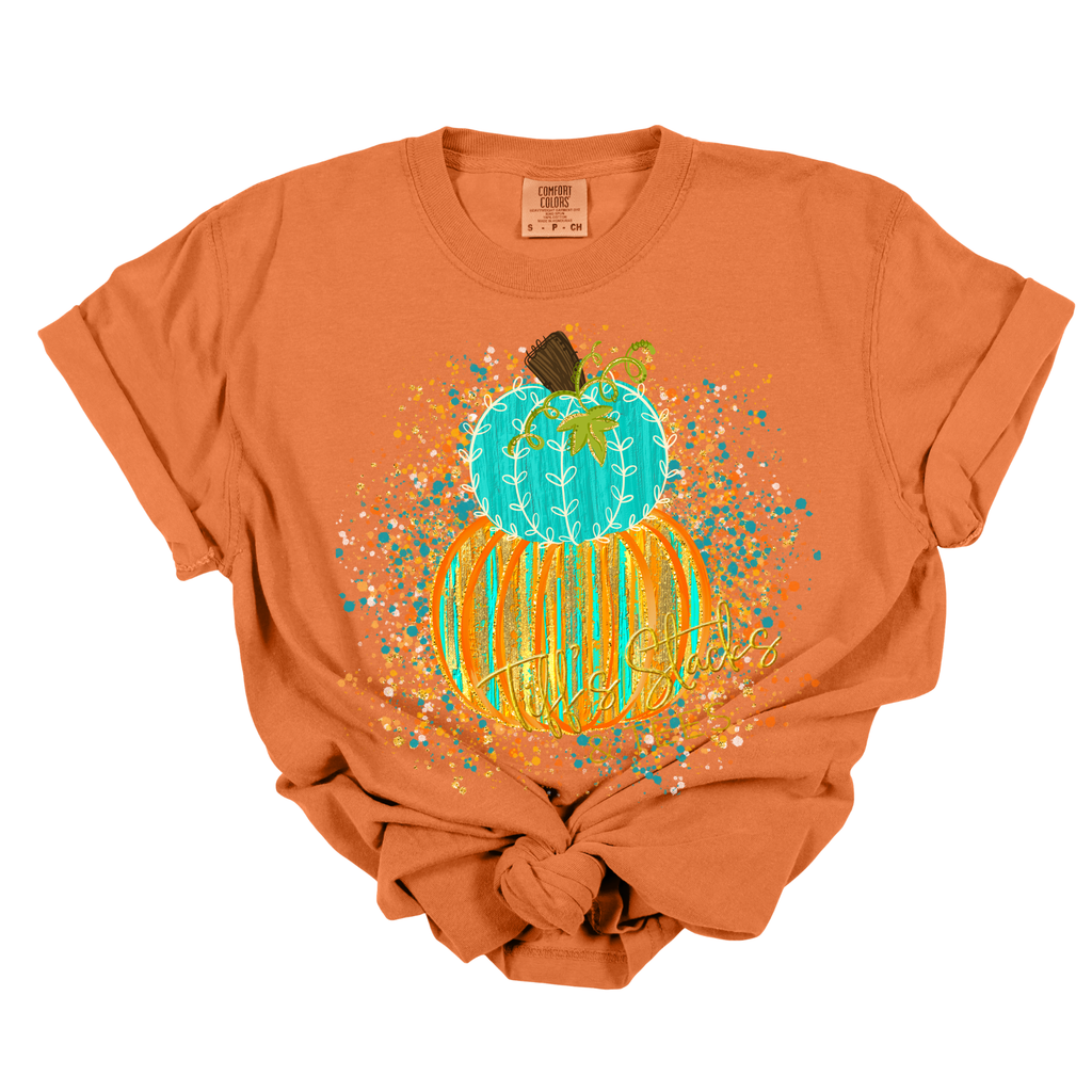 Stacked Pumpkin Splatter