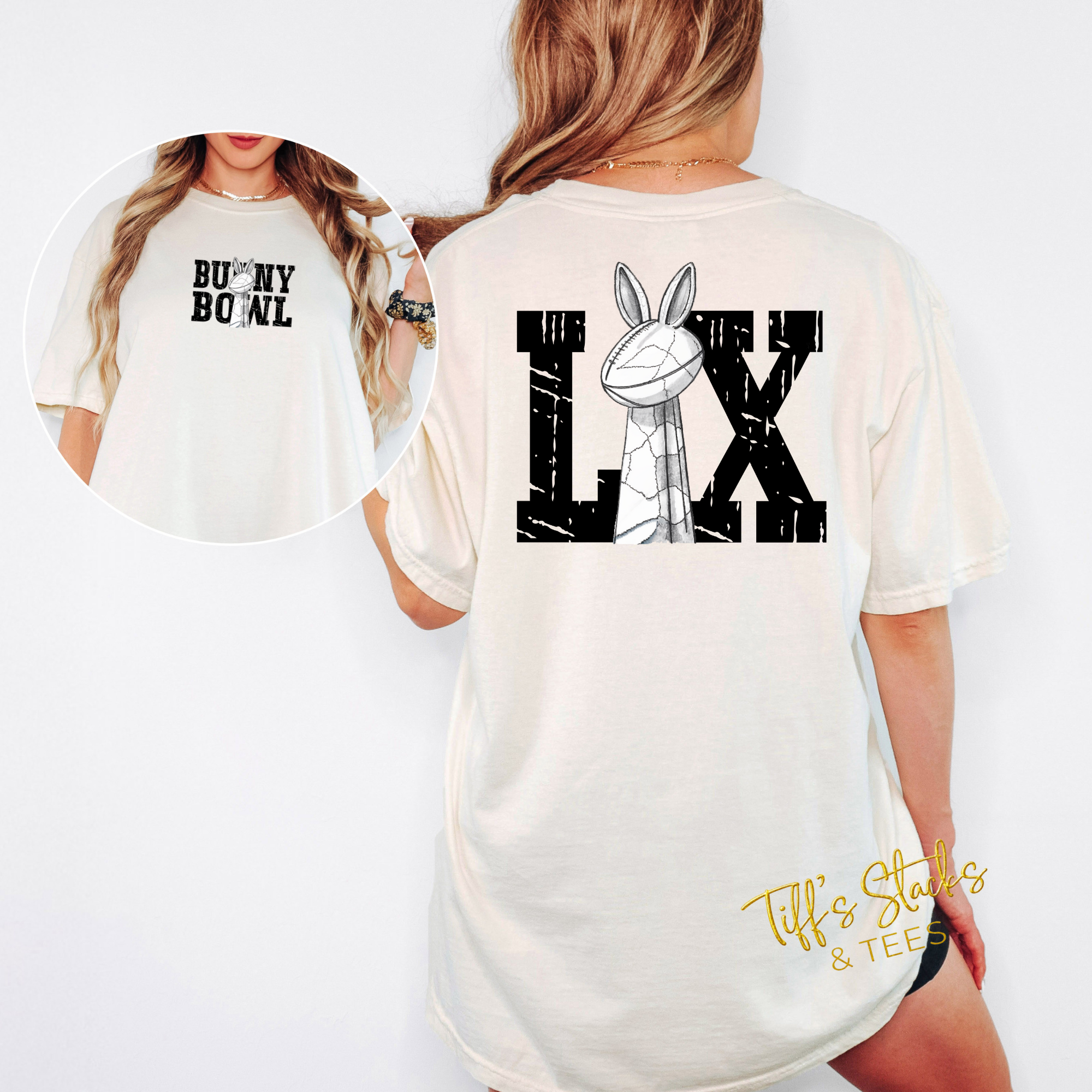 Super Bowl LX/Bunny Bowl Front Back