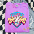 Baseball Mom Retro 90's