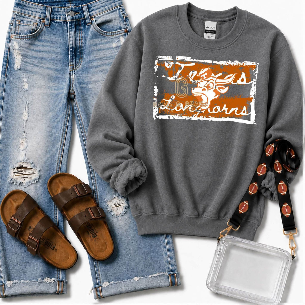 Texas Longhorns Tattered & Torn