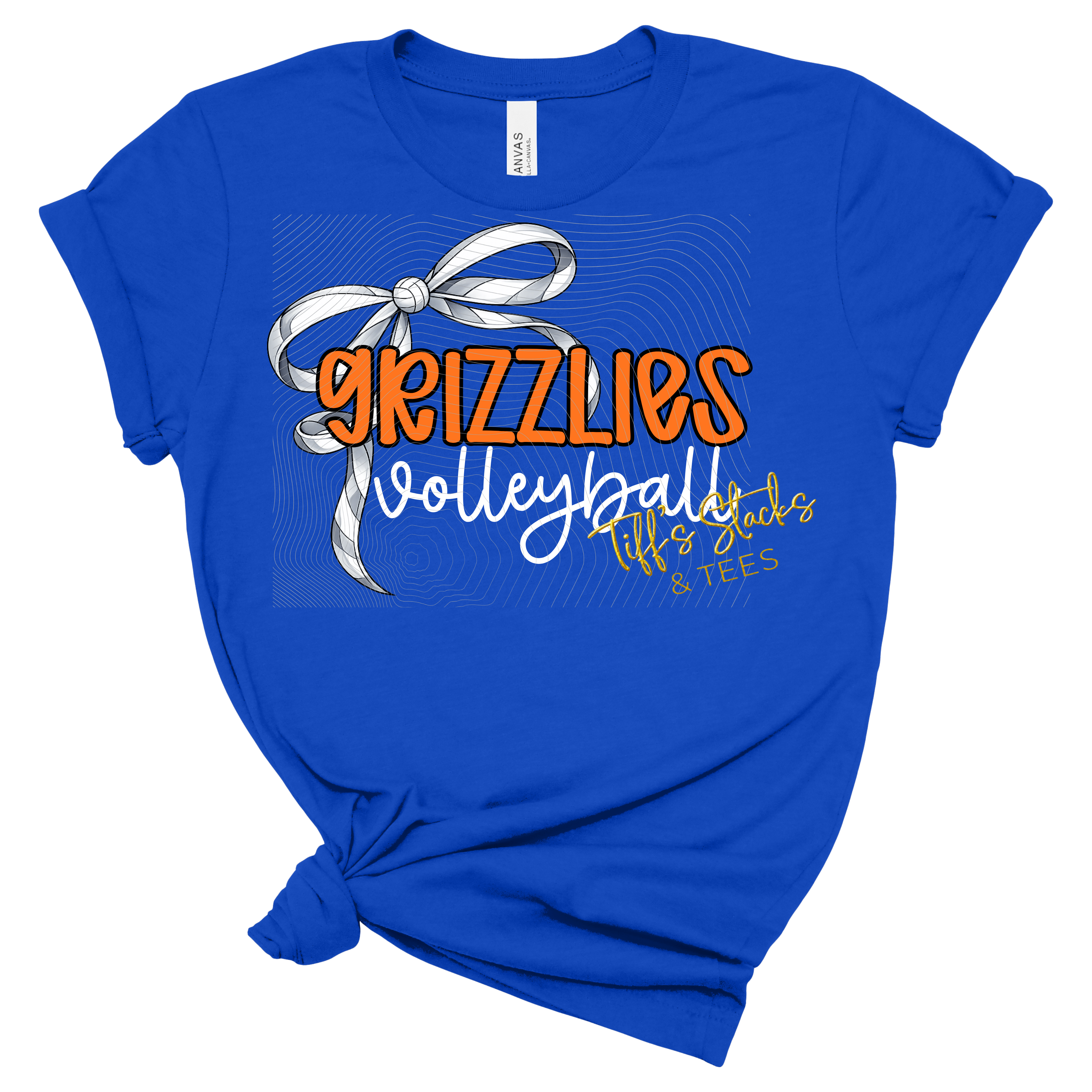 Grizzlies Volleyball Bow