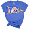 York Grizzlies Gingham Pennant Youth
