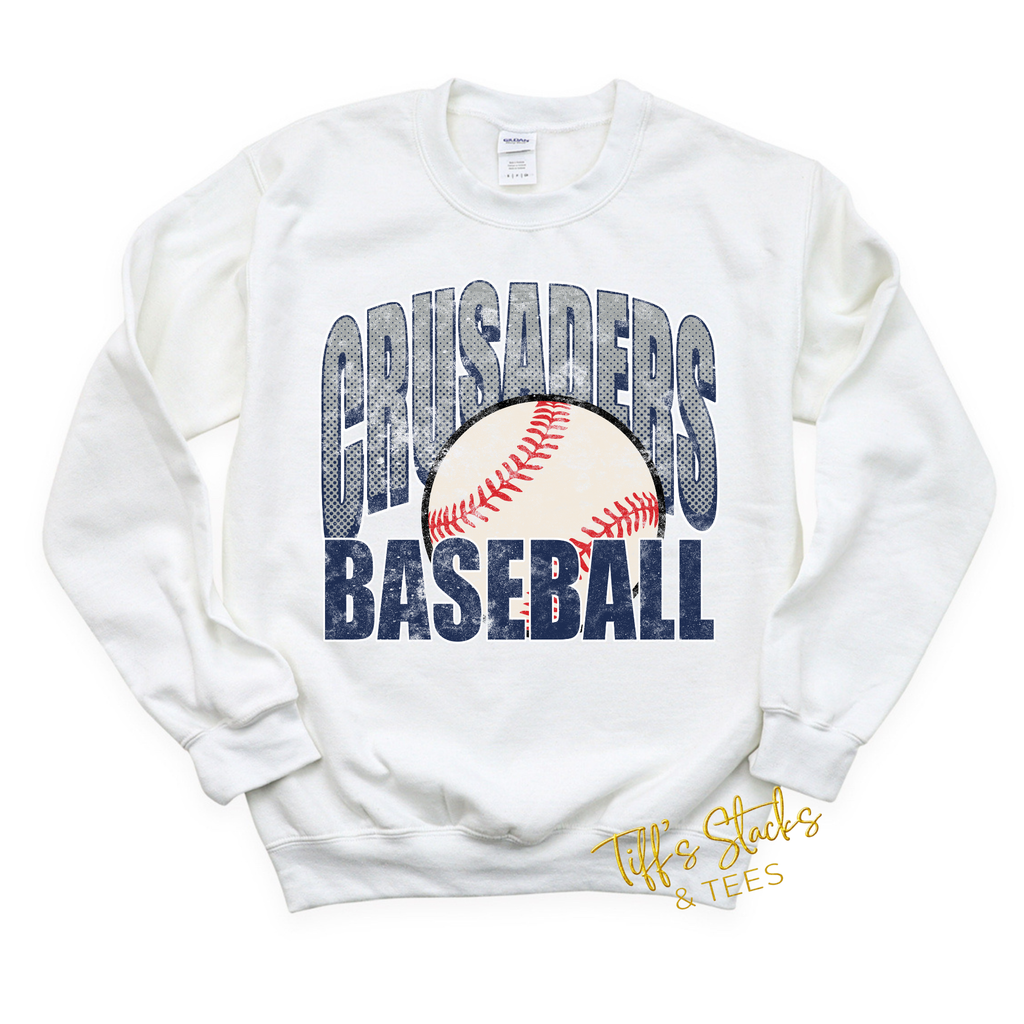 Crusaders Baseball Grunge