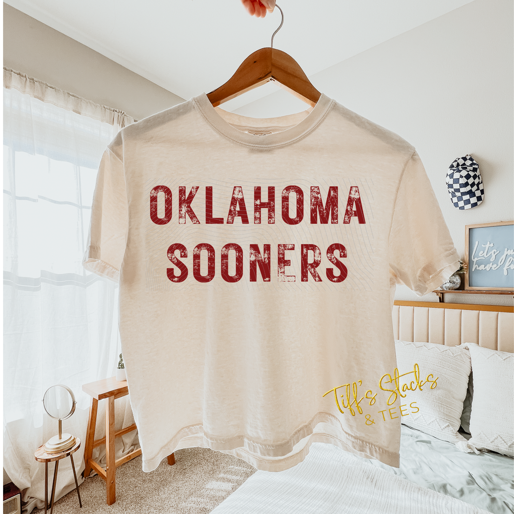 Oklahoma Sooners Distressed