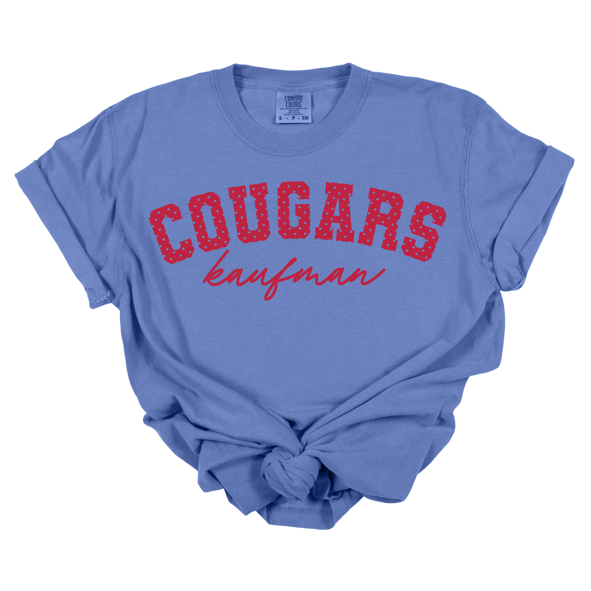 Kaufman Cougars Polka Dot Youth