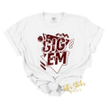 Gig Em' Retro Distressed
