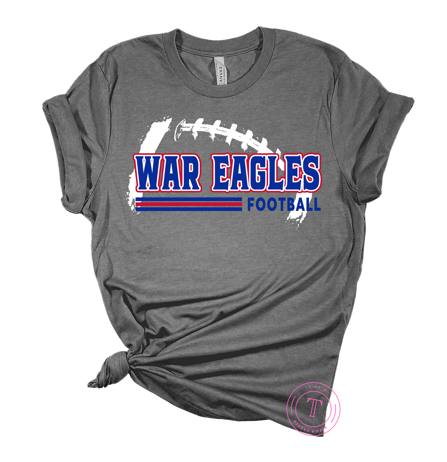 War Eagles Football w/ Stripes