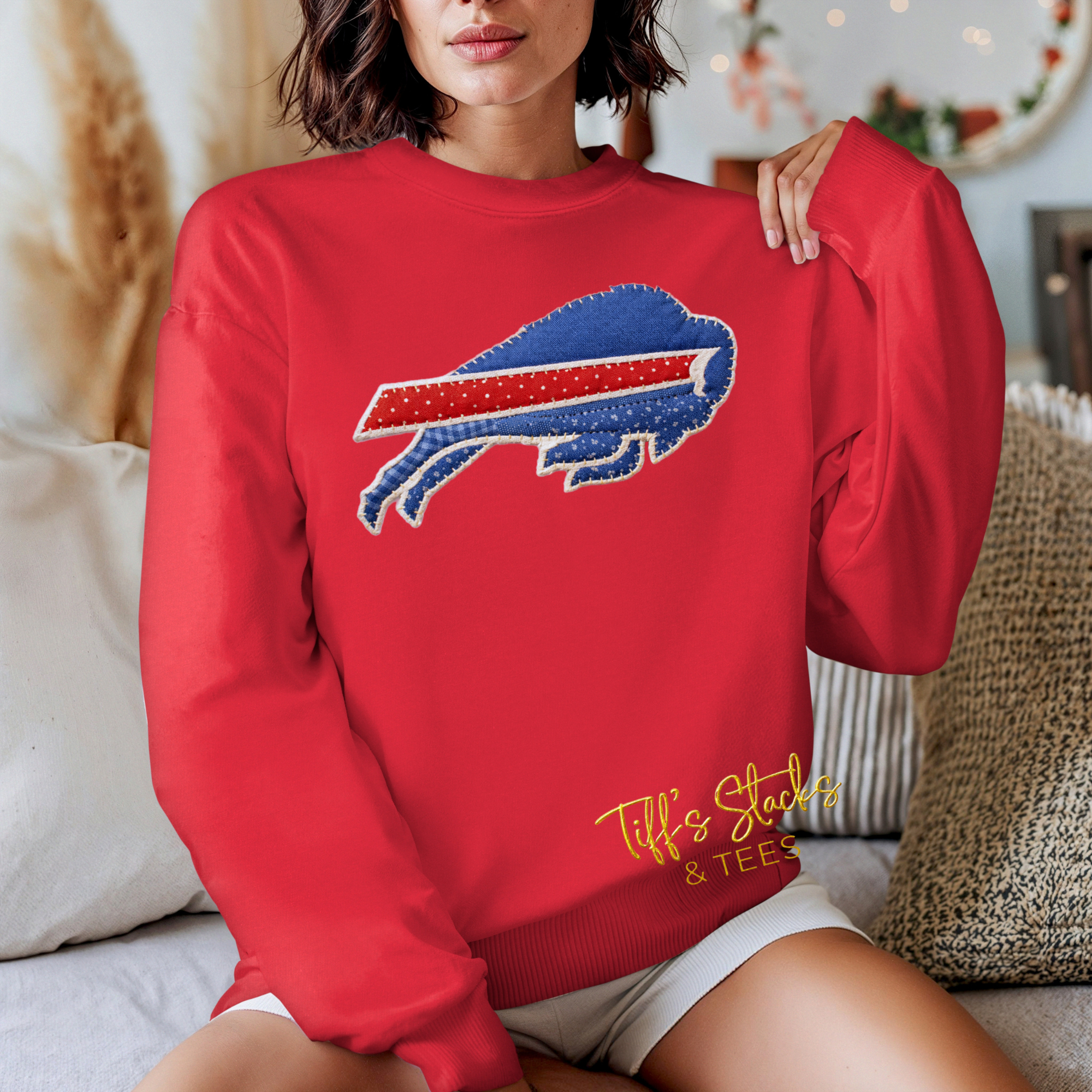 Bills Faux Fabric Stitch