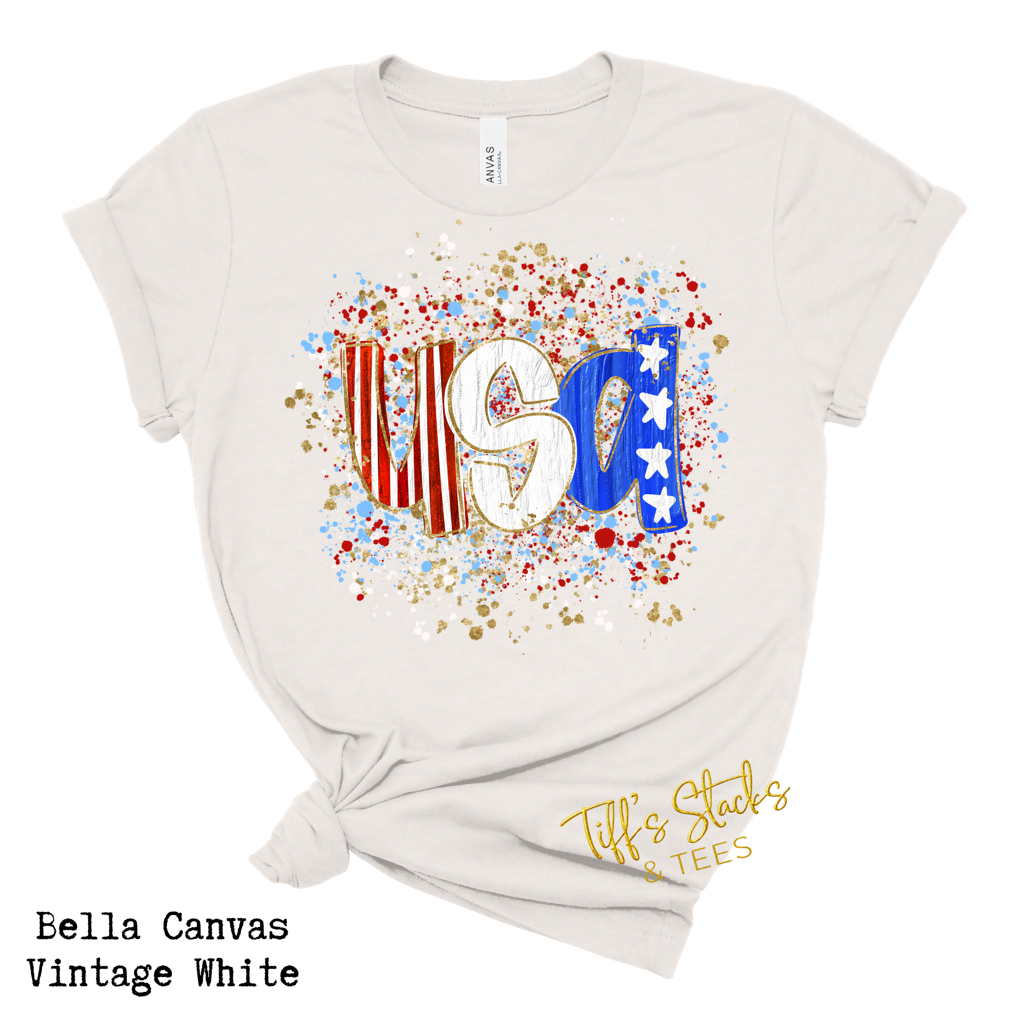 USA Preppy Splatter