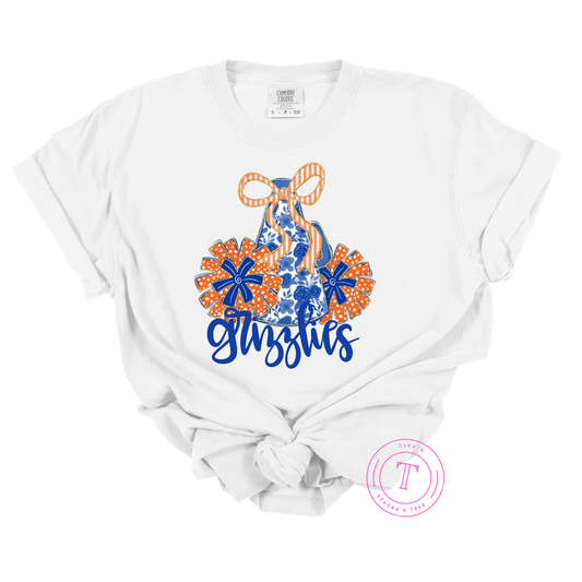 Grizzlies Cheer Floral Coquette