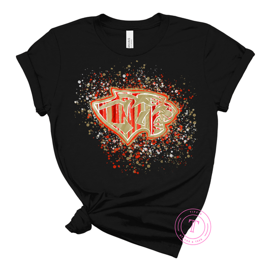 Caney Creek Panthers Splatter