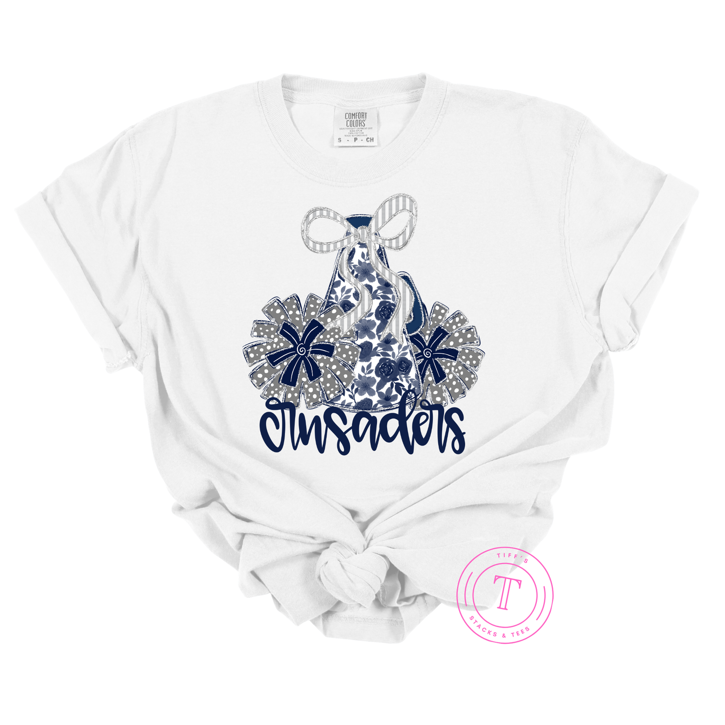 Crusaders Cheer Floral Coquette