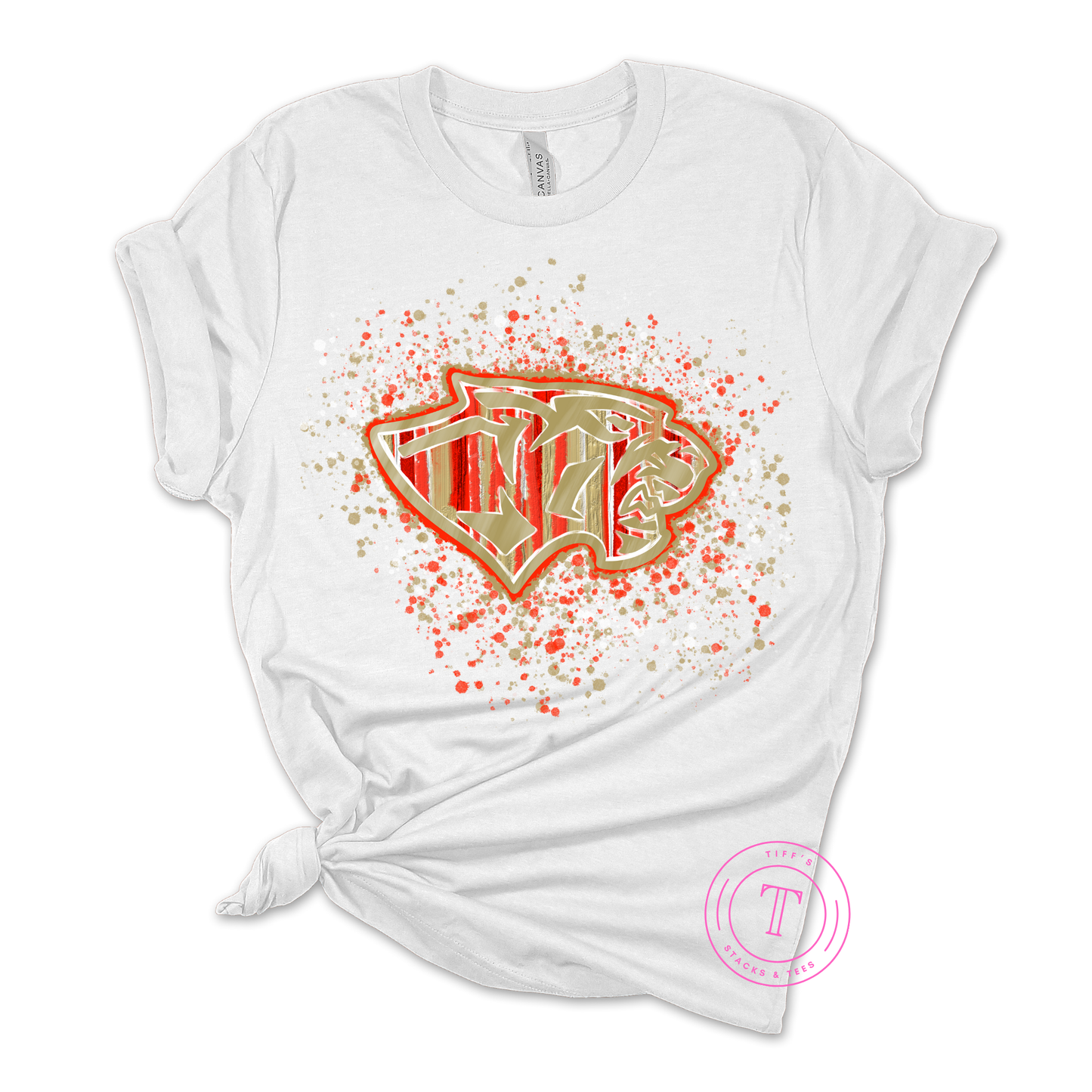 Caney Creek Panthers Splatter