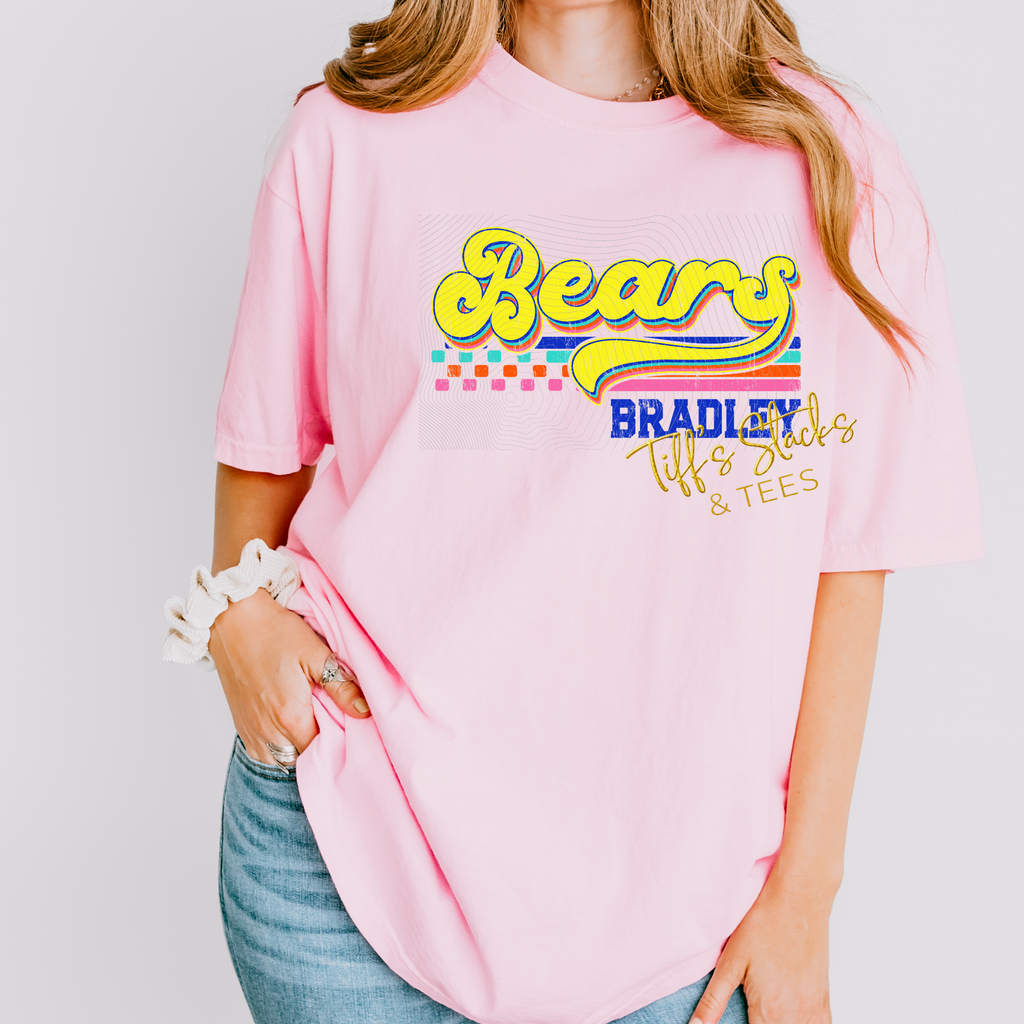 Bradley Bears Neon Retro
