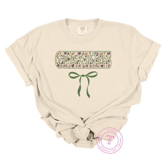 Grizzlies Camo Coquette Youth