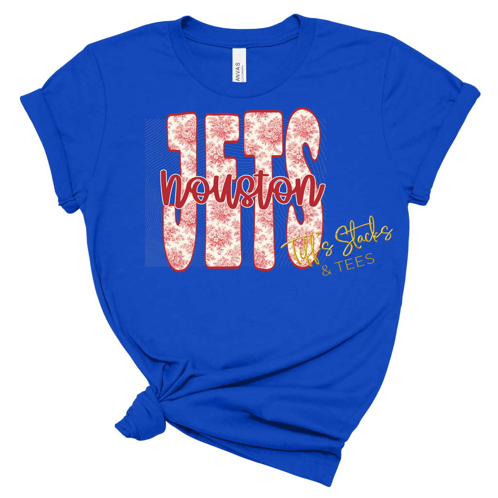 Houston Jets Vintage Floral Youth