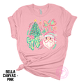 Pastel Santa Coquette Bows Youth