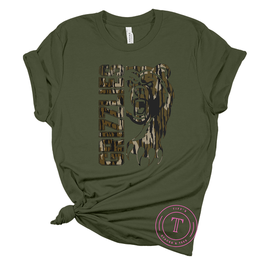 Grizzlies Camo Bear Youth