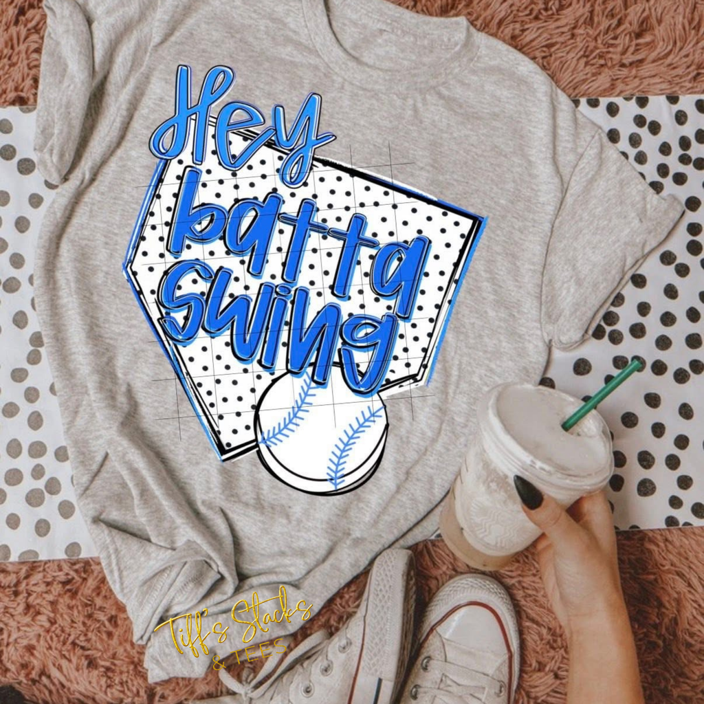 Hey Batta Swing Baseball Blue