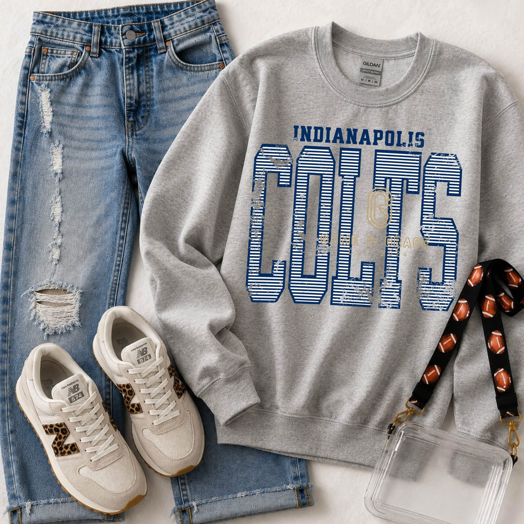 Colts Striped Vintage