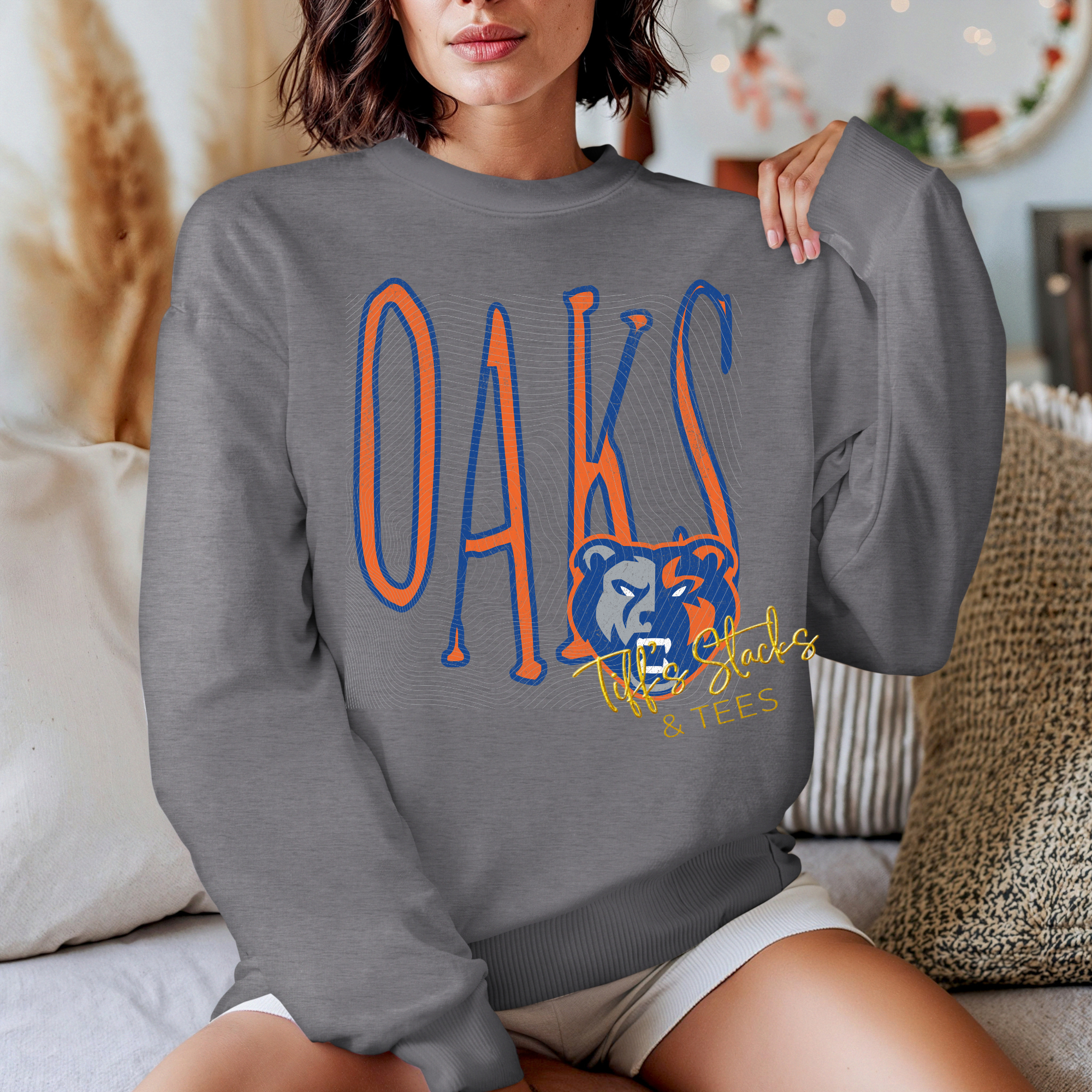 Oaks Vintage Oversized Print