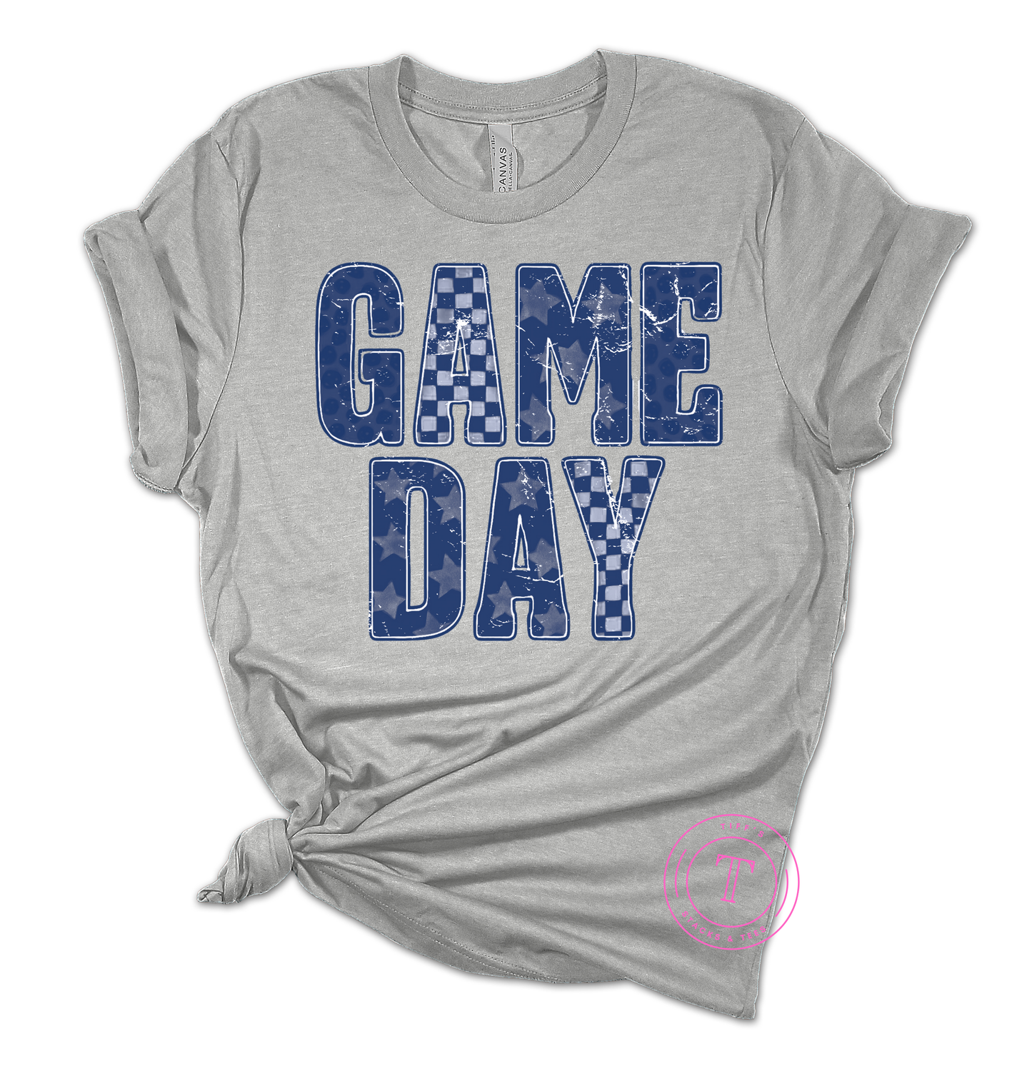 Game Day Retro Navy Blue