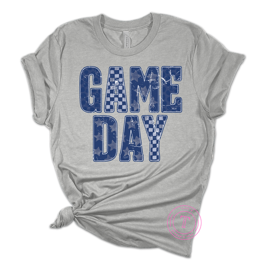 Game Day Retro Navy Blue