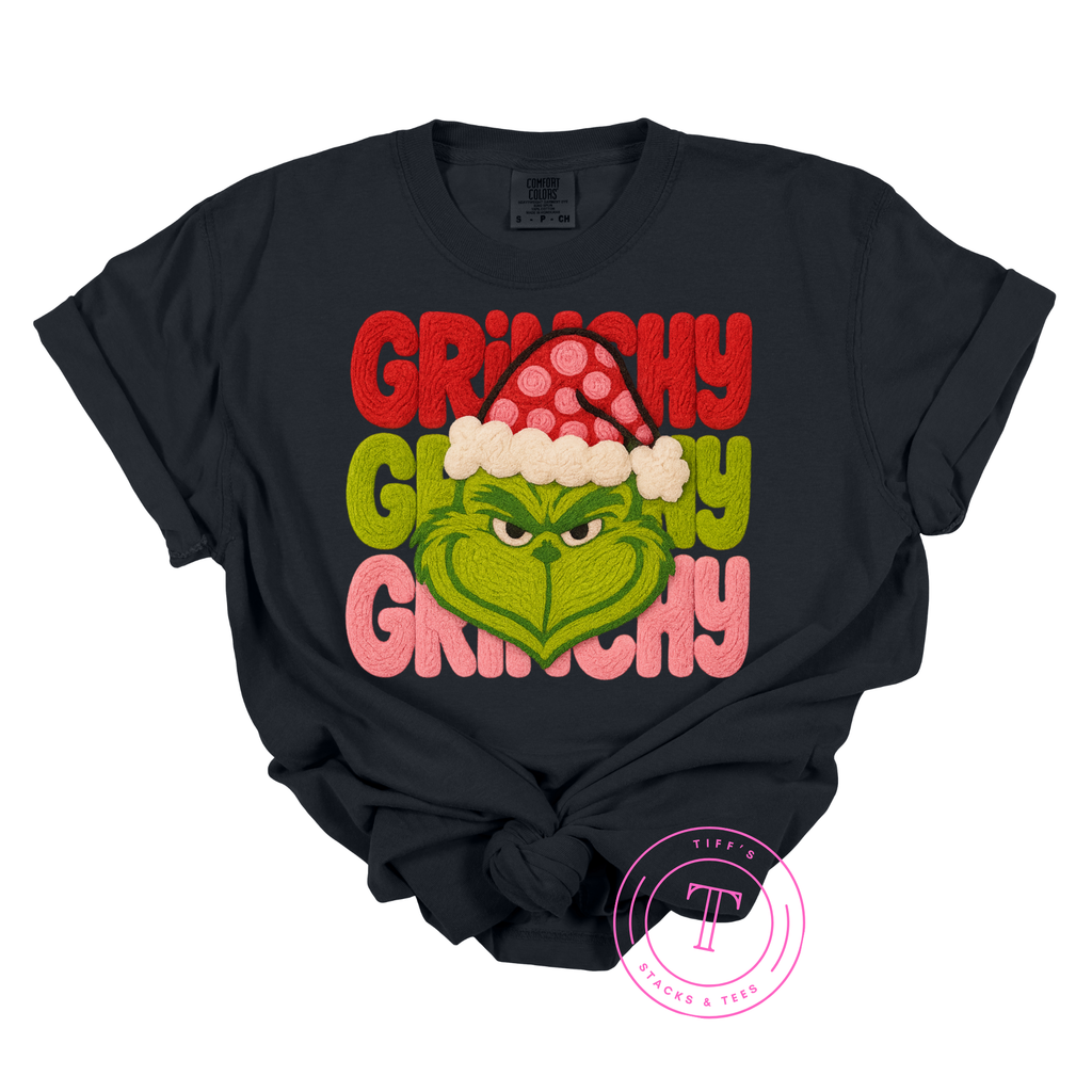 Grinchy Faux Yarn Youth