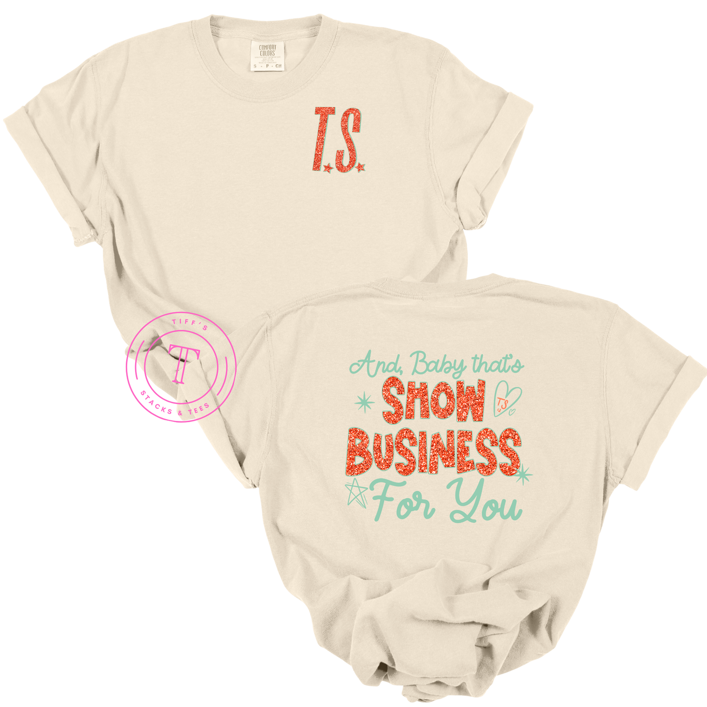 TS Show Business Youth Front & Back